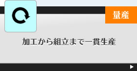 加工から組立まで一貫生産